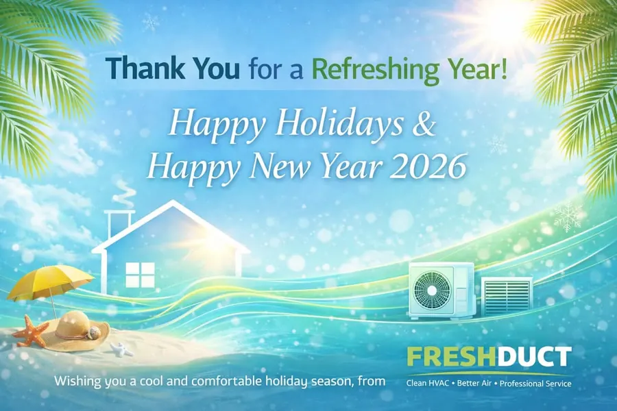 As we wrap up another year, we’d like to say thank you to all our clients for trusting FreshDuct with your hom...