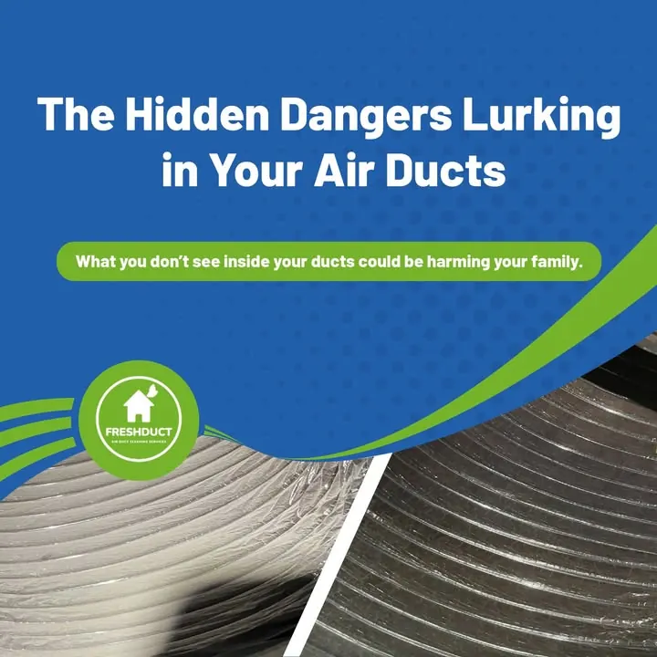 😷 The Hidden Dangers Lurking in Your Air Ducts What you don’t see inside your ducts could be harming your fami...