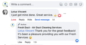 Fresh Duct Air Duct Cleaning Reviews