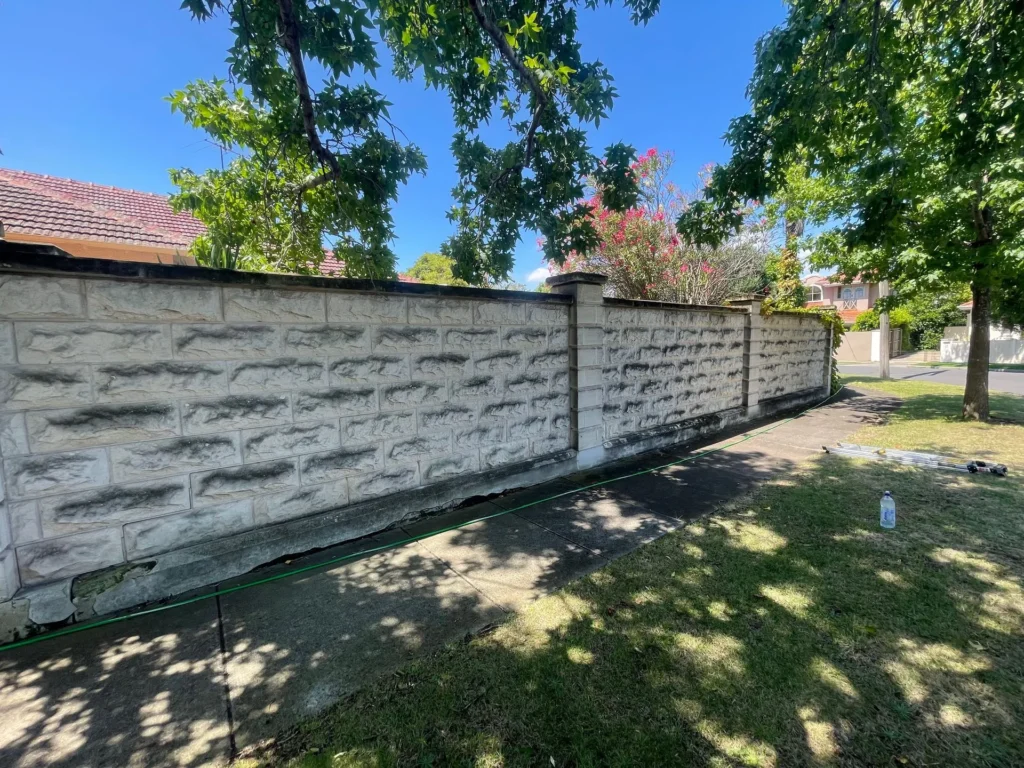 Brick Wall Restoration Pressure Washing Cleaning Melbourne House External Cleaning FreshDuct
