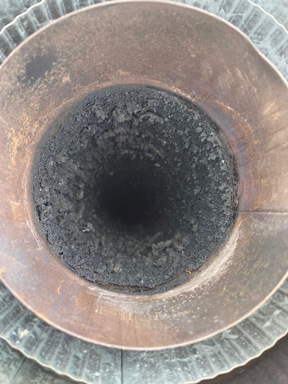 FreshDuct Cleaning A Chimney Flue In Melbourne - Before