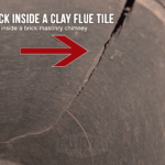 Melbourne Close Up Crack Flue Tile Liner