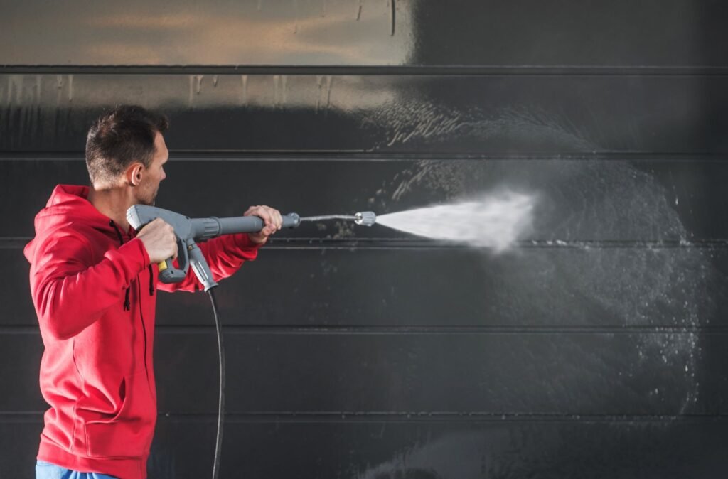 pressure washing