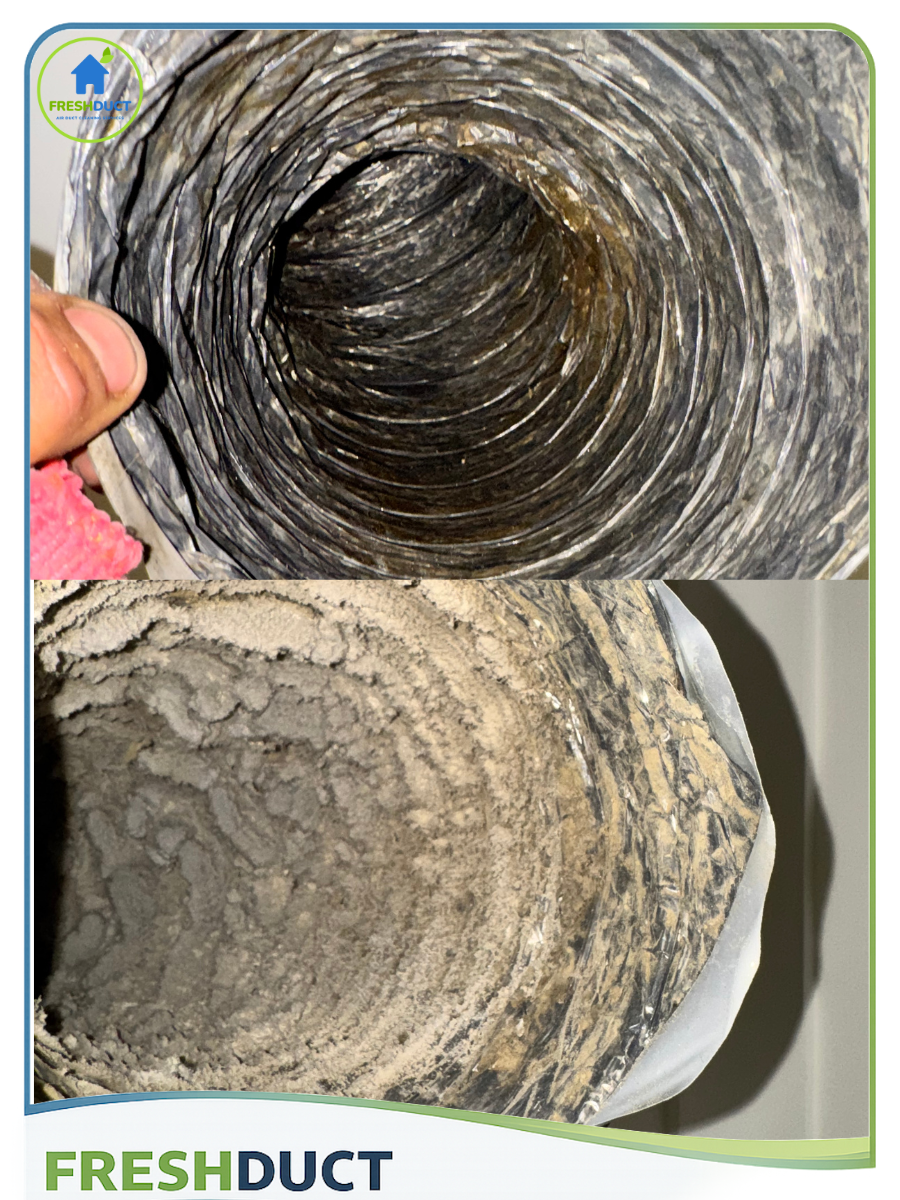 Clean of dirty air ducts by FreshDuct Sydney & Melbourne