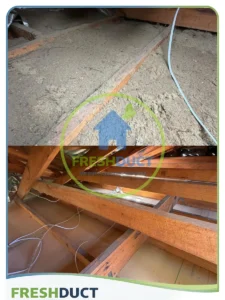 Melbourne insulation removal before after