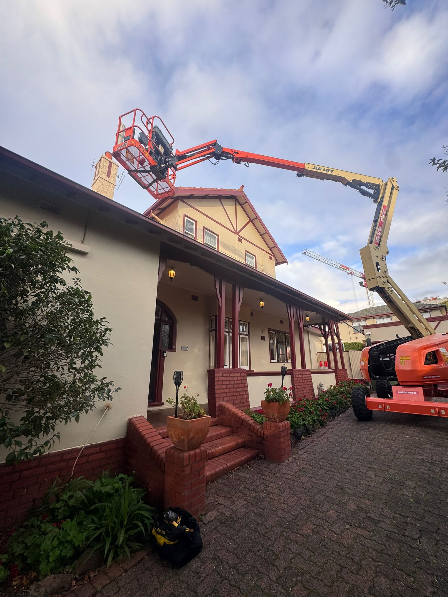FreshDuct boom lift height equipment