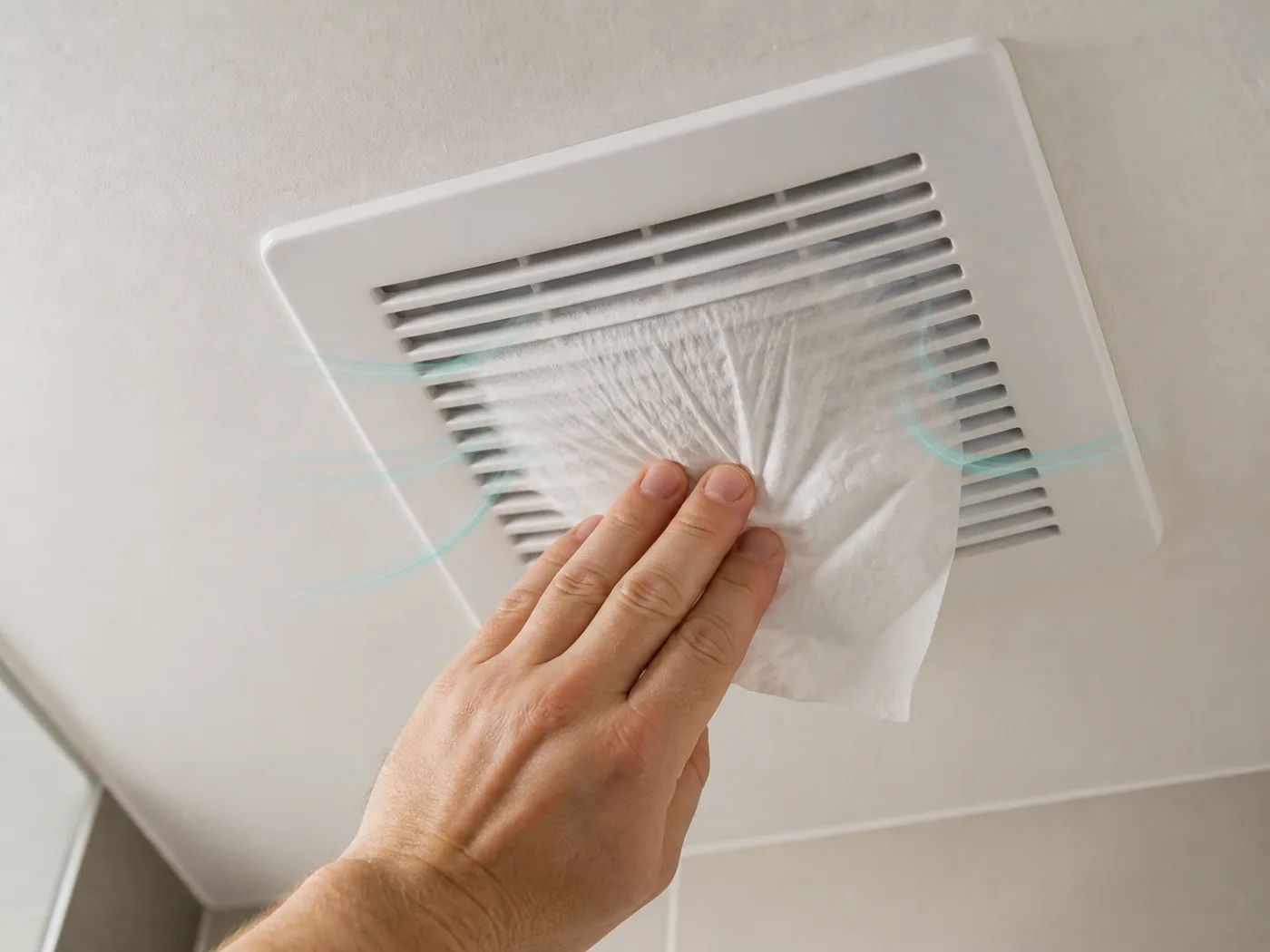 The one-sheet suction test anyone can do in 10 seconds