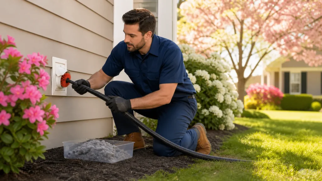Why Dryer Vent Cleaners Recommend a Spring Clean Out