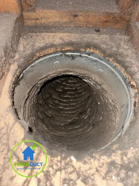 Deep in the duct run