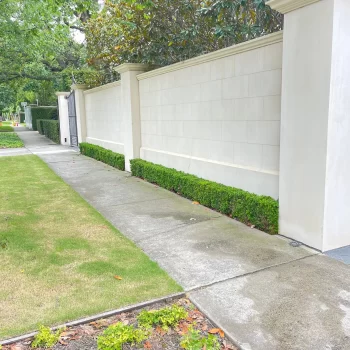 Brick Wall Restoration Pressure Washing Cleaning - Melbourne House External Cleaning - After -FreshDuct