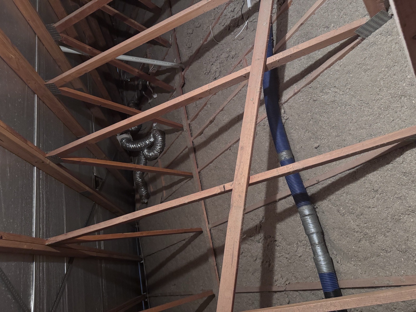 Contaminated insulation in a Camberwell roof space