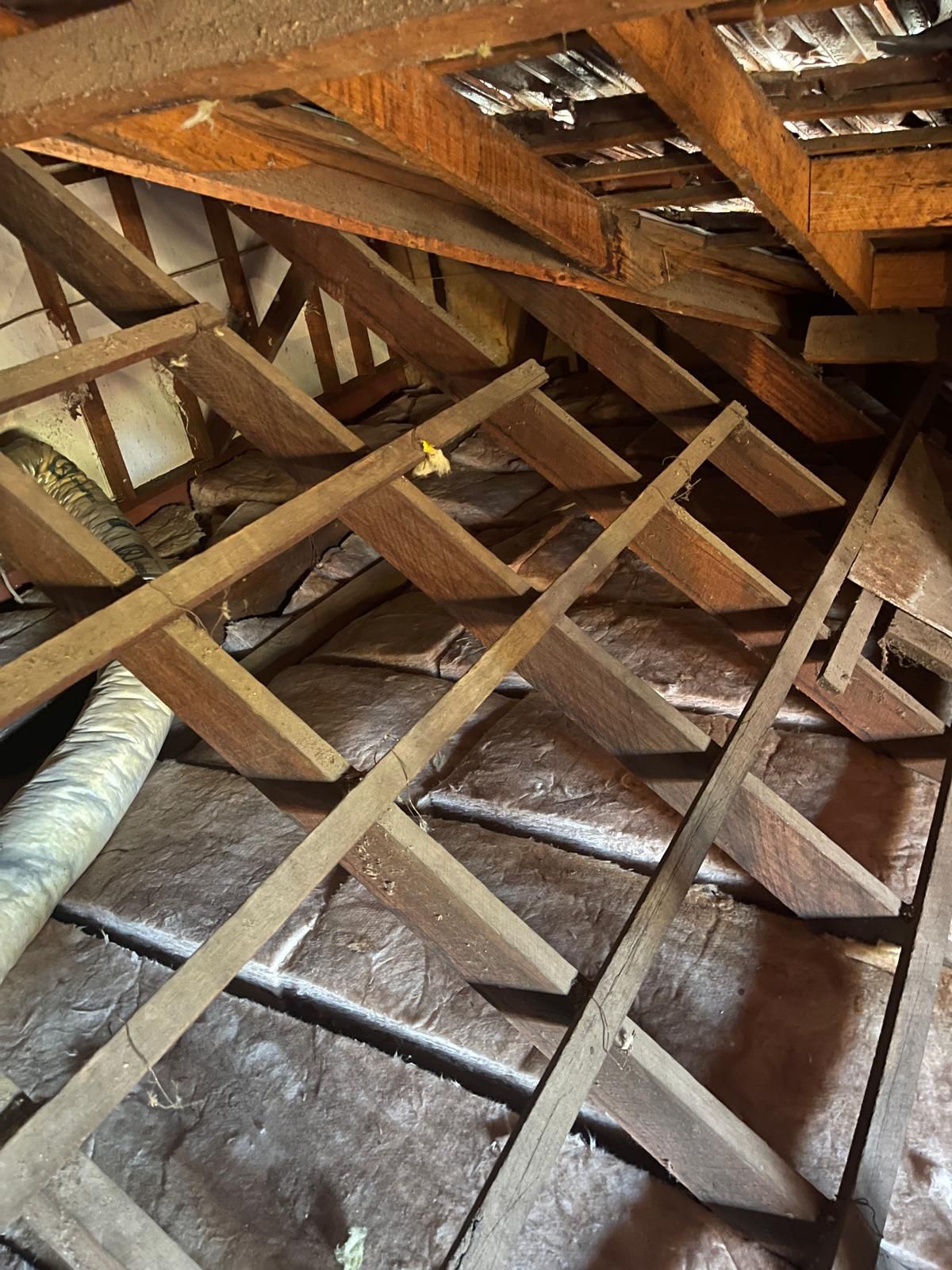 R6.0 batts installed around services Kew